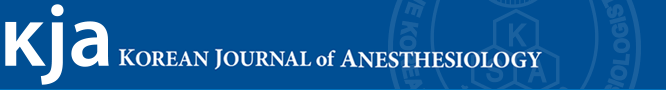 Korean Journal of Anesthesiology